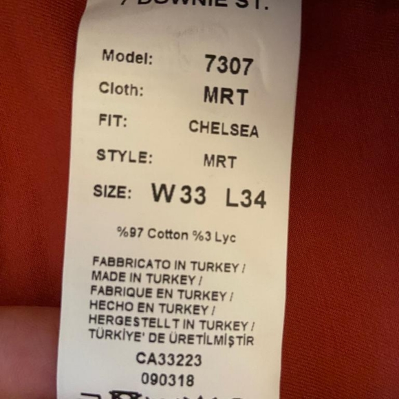 7 DOWNIE ST. renaissance denim pant - Picture 6 of 7